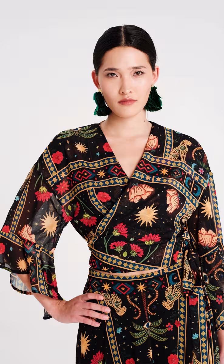 ETERNITY WRAP BLOUSE