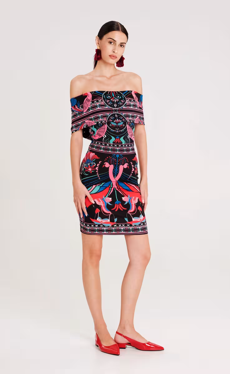 COSMOLOGY BODYCON DRESS