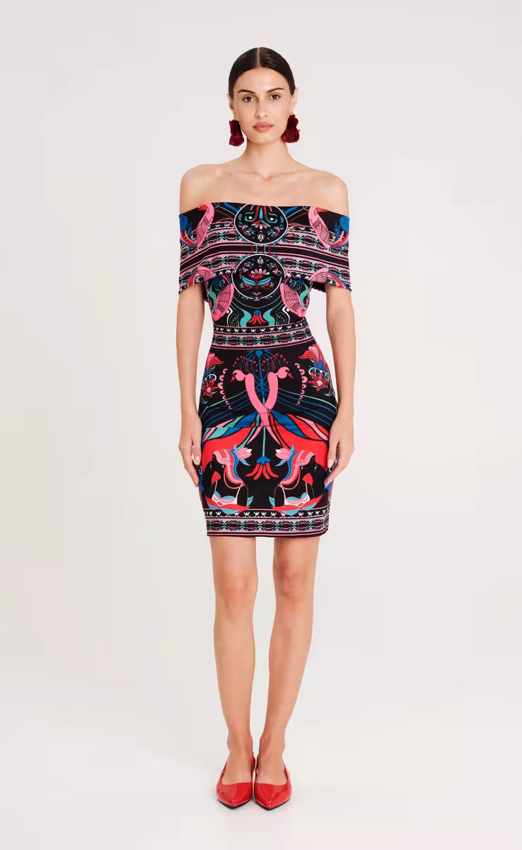 COSMOLOGY BODYCON DRESS