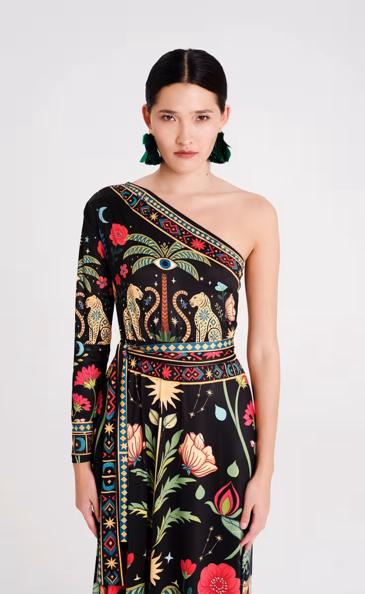 ETERNITY ONE SHOULDER LONG DRESS