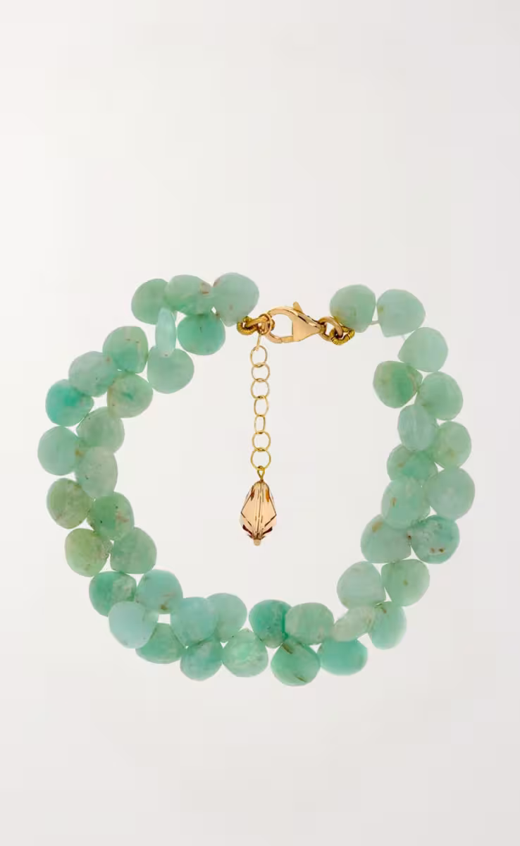 BRACELET AMAZONITE & SWAROVSKI