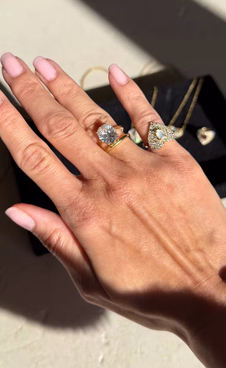 ΔΑΧΤΥΛΙΔΙ VINTAGE LOVE MOONSTONE