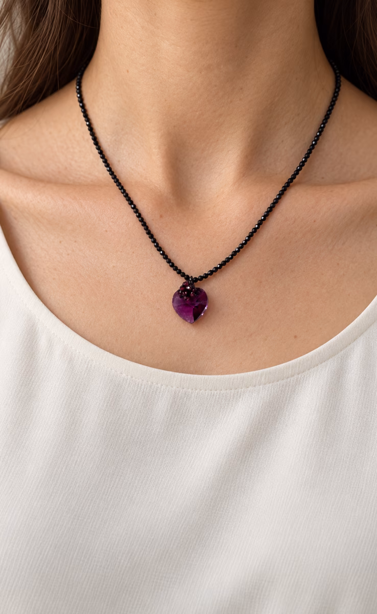 NECKLACE SPINEL SWAROVSKI
