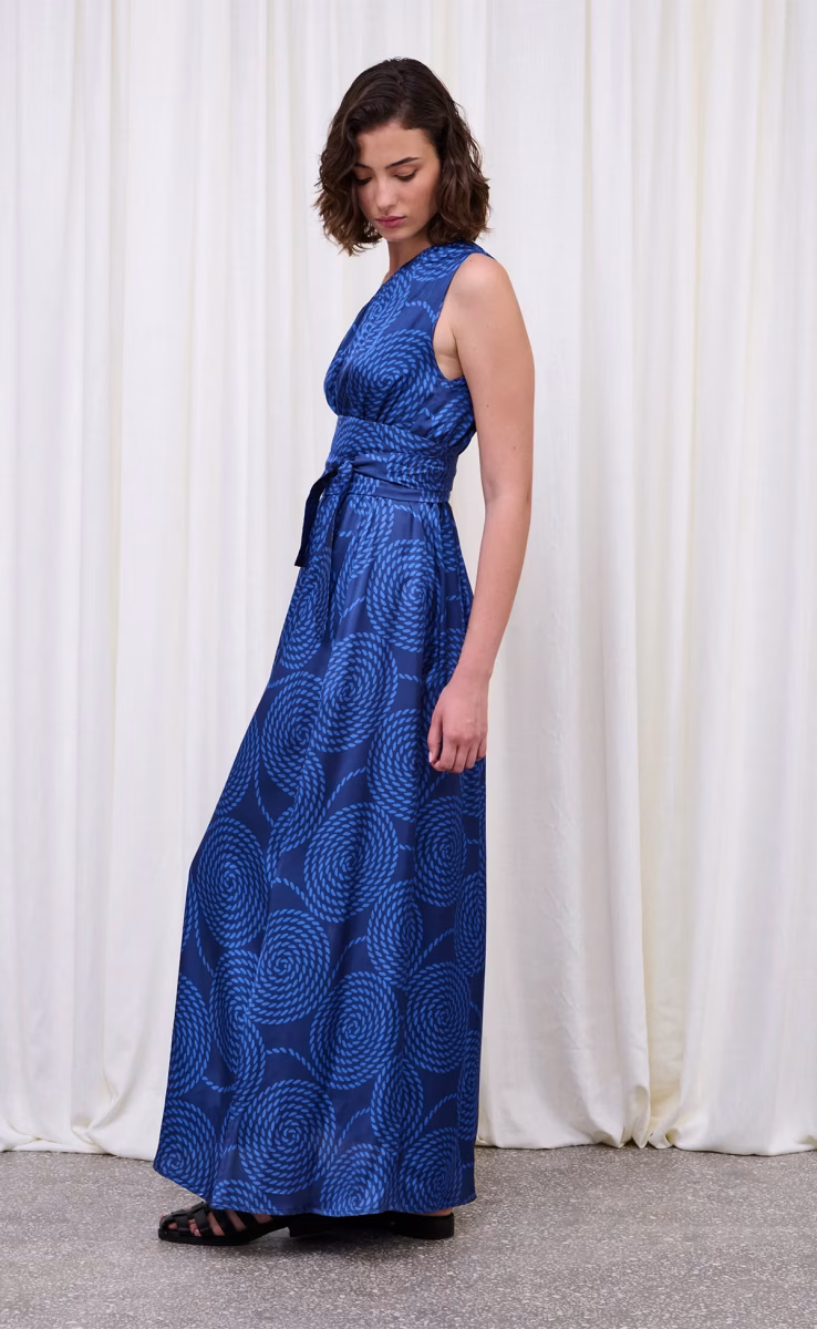DIONI DRESS BLUE