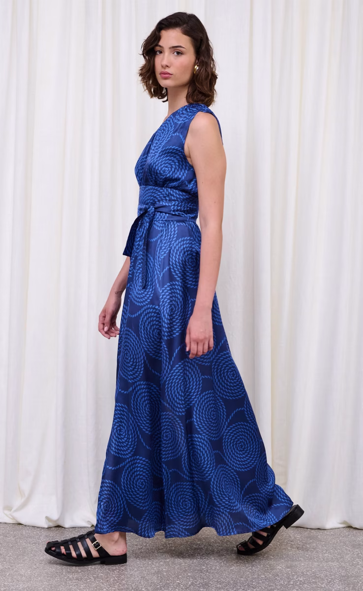 DIONI DRESS BLUE