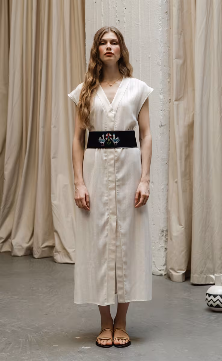 AVRA DRESS IVORY