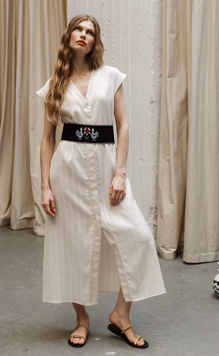AVRA DRESS IVORY
