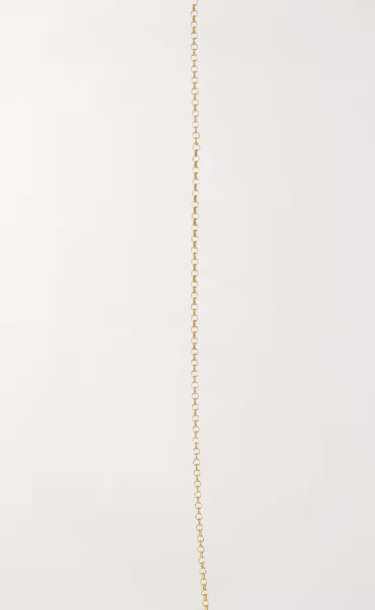 THIN CHAIN NECKLACE GOLD