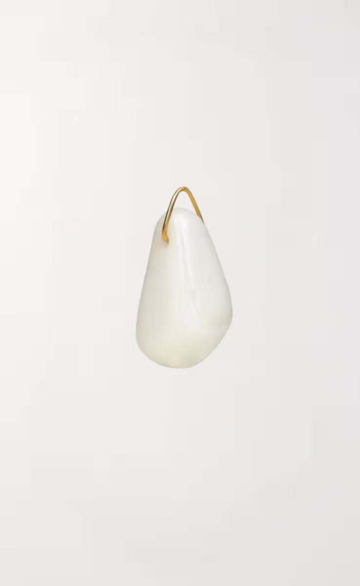 MILKY QUARTZ HEALING STONE CHARM
