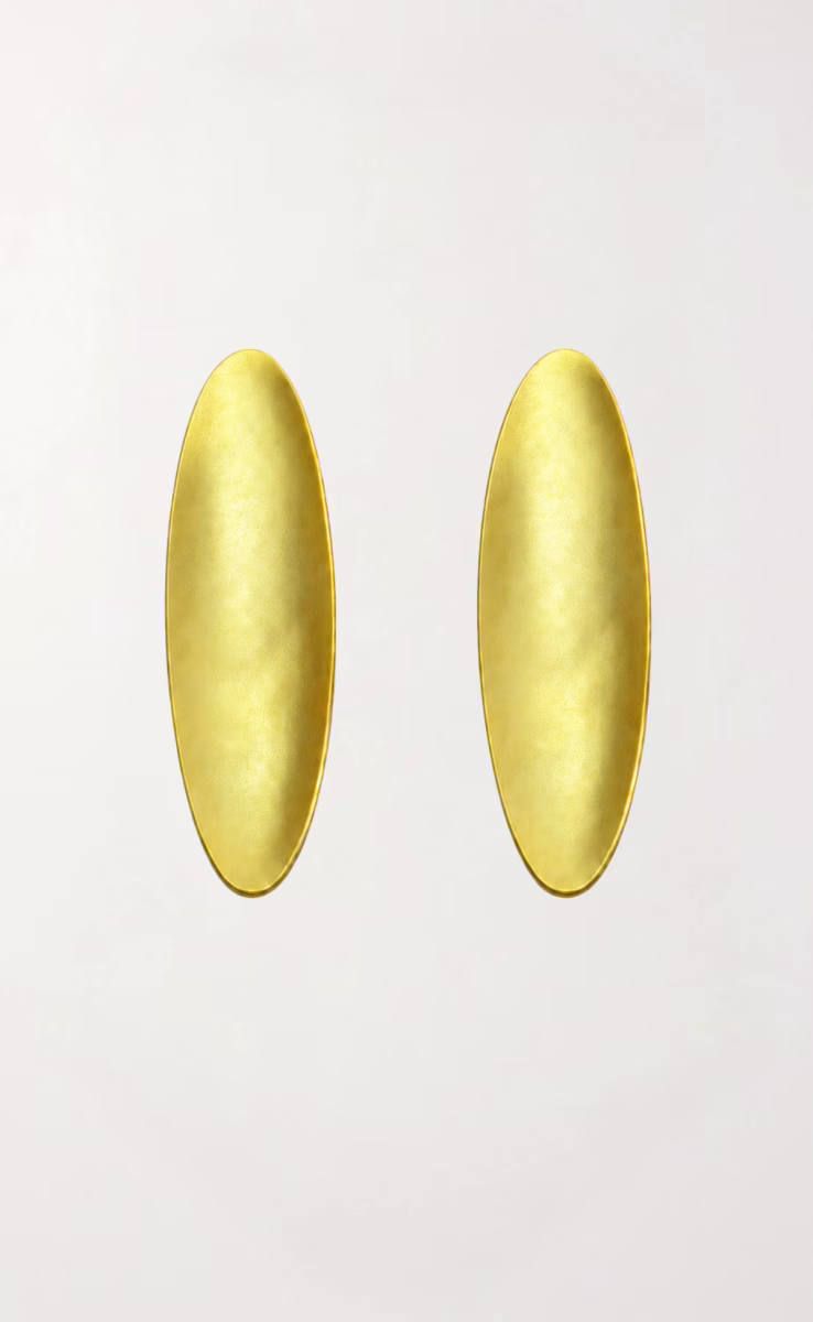 LONG GOLD PLATED EARRINGS