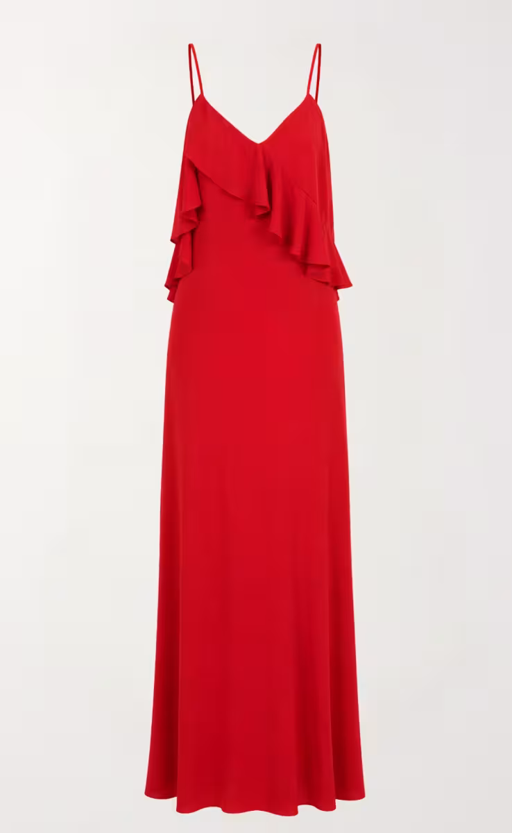 RAMBLA MERMAID DRESS RED