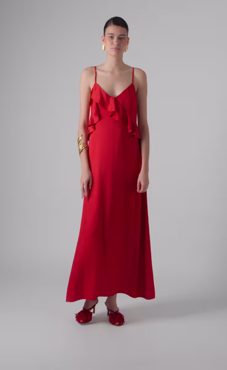 RAMBLA MERMAID DRESS RED