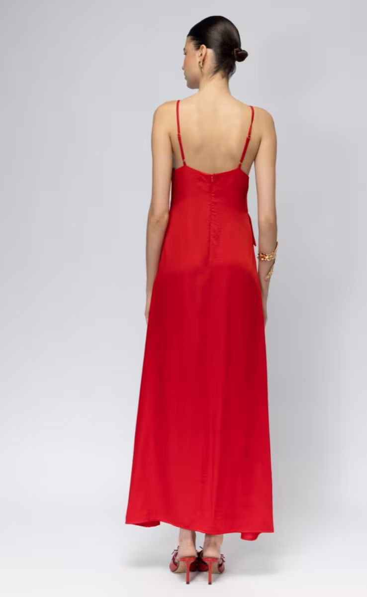 RAMBLA MERMAID DRESS RED