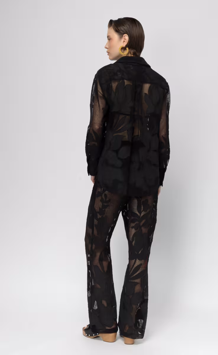 MIAMI NET PANTS BLACK