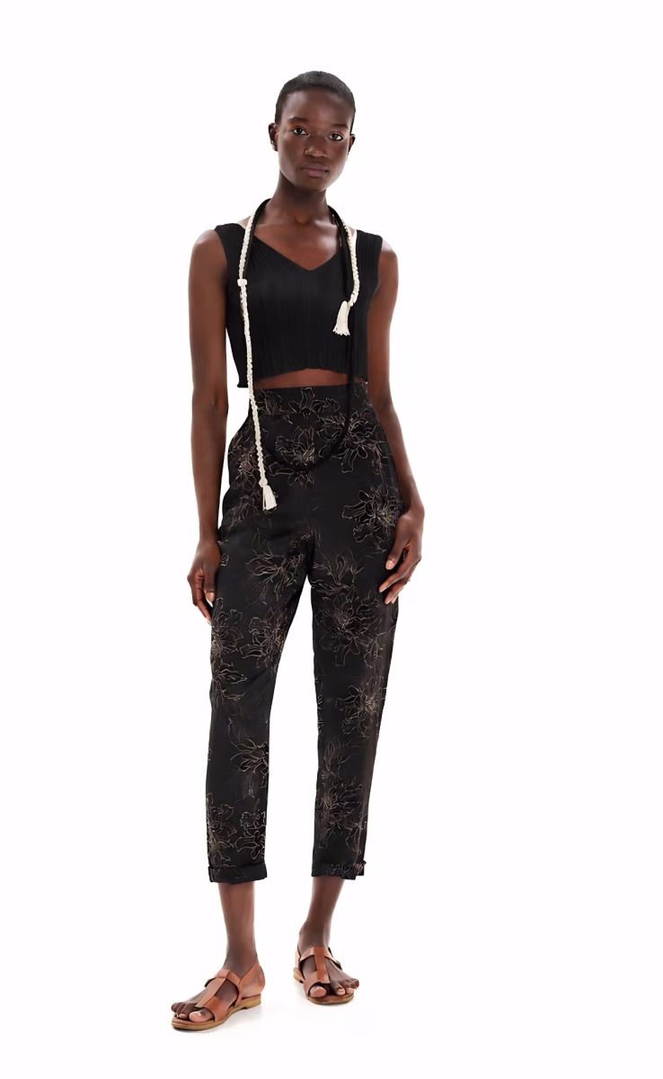 CROP TOP BLACK