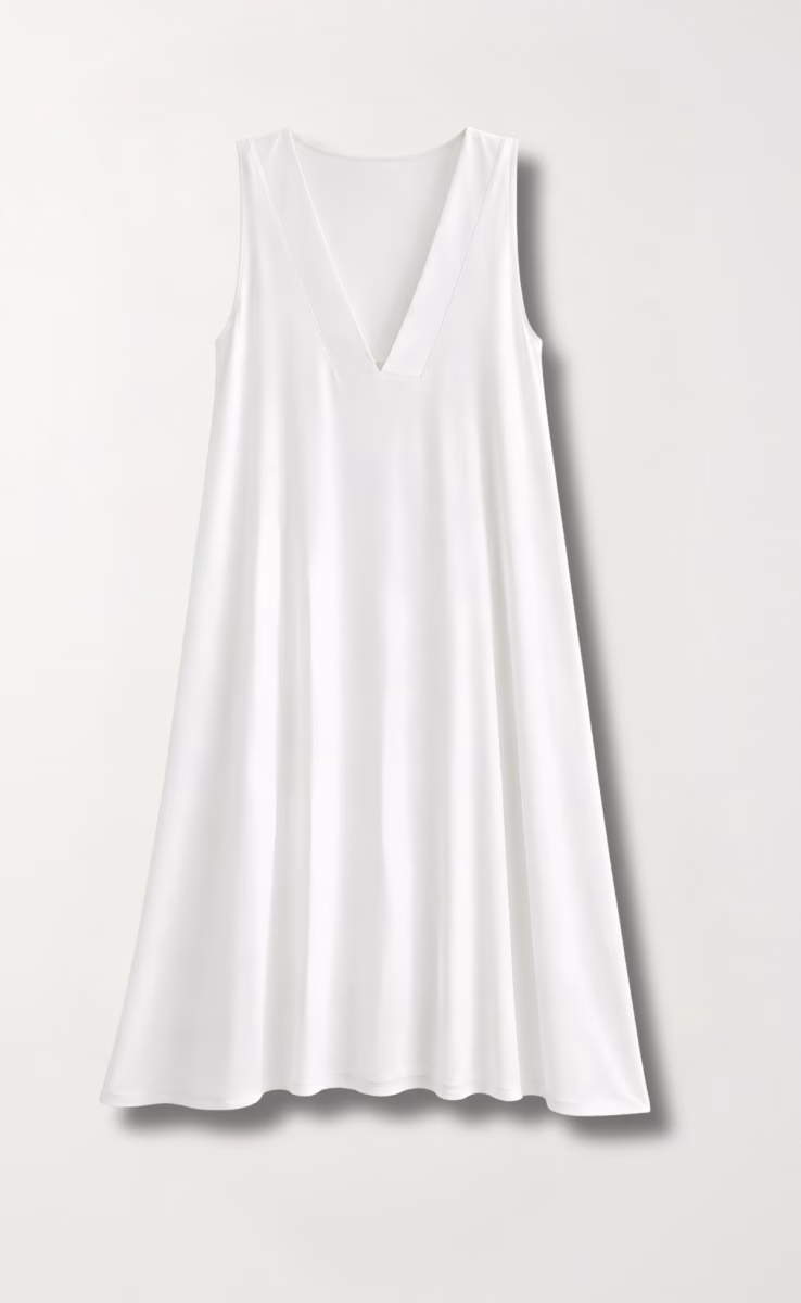 MINI DRESS OFF WHITE