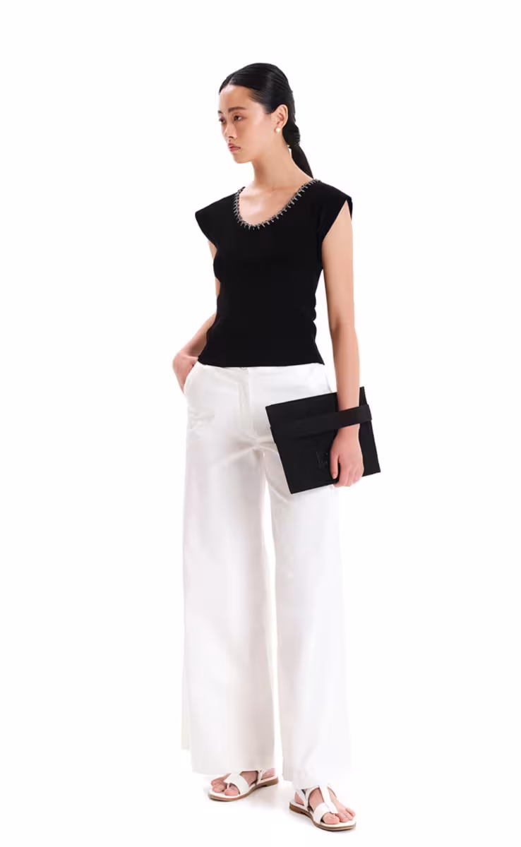 TROUSERS WHITE