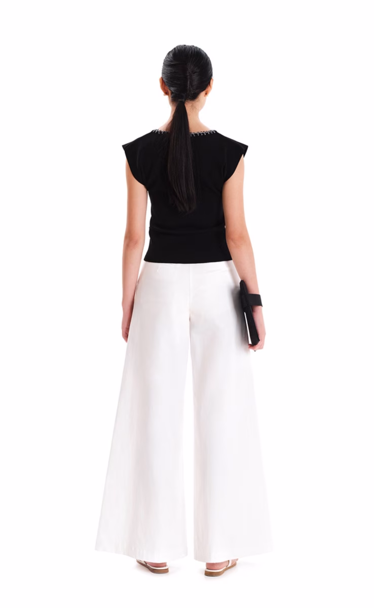 TROUSERS WHITE