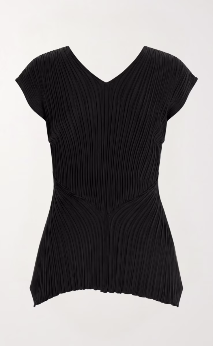 CROSSED TOP BLACK