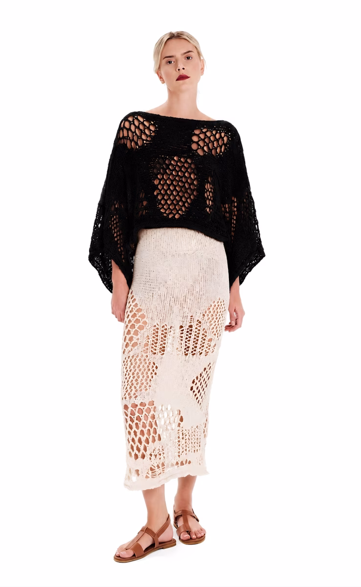 LONG SLEEVE TOP BLACK