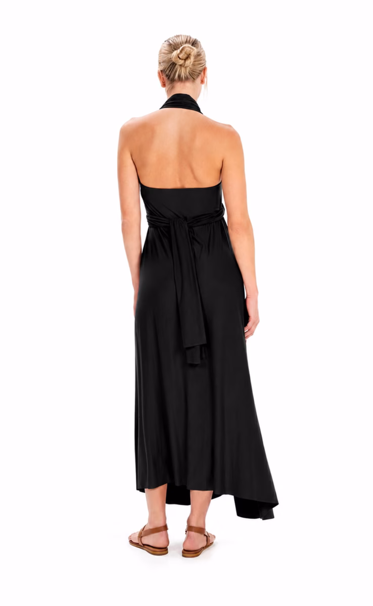 MIDI DRESS BLACK