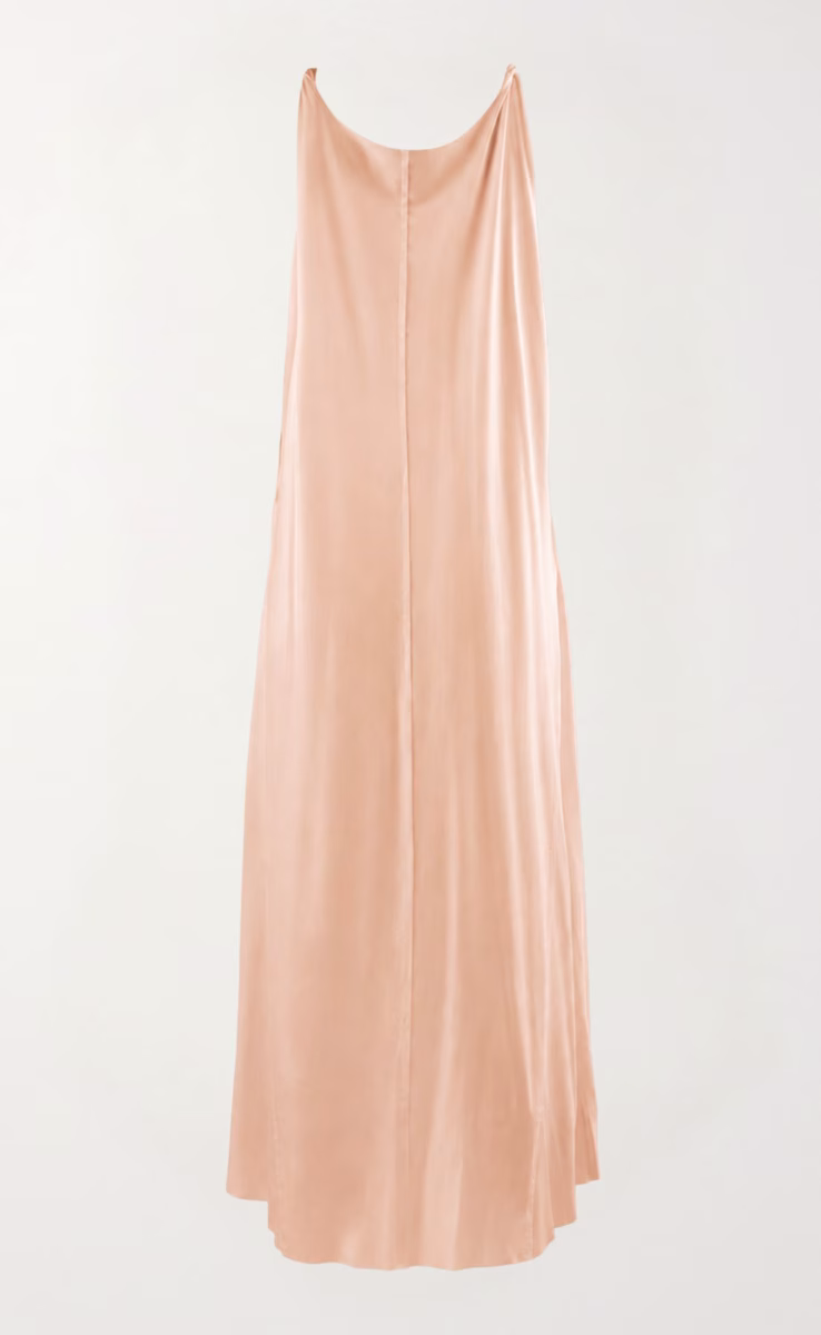 ASSYMETRICAL DRESS ECO VITAL ANTIQUE ROSE