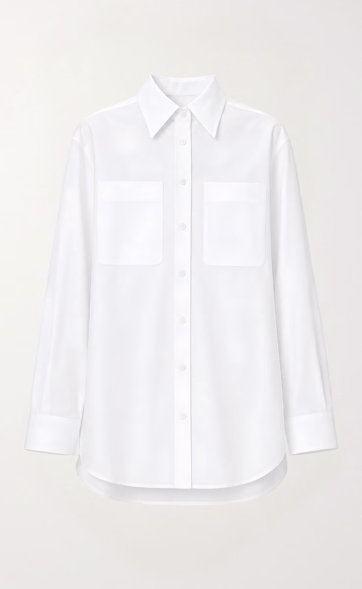 OXFORD LONG SLEEVED SHIRT WHITE