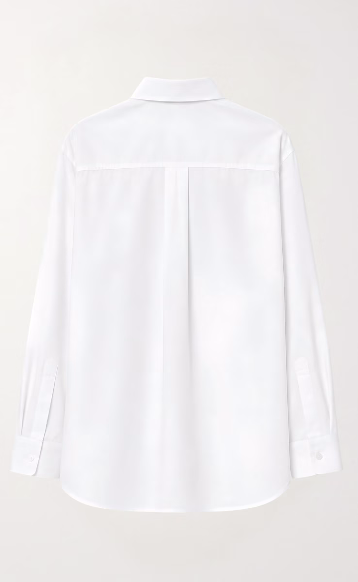 OXFORD LONG SLEEVED SHIRT WHITE
