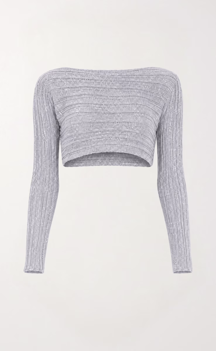 TOP SILVER NINEMIA GREY