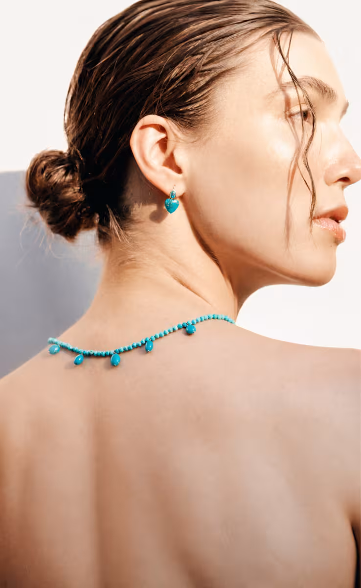 NECKLACE WITH TURQUOISE