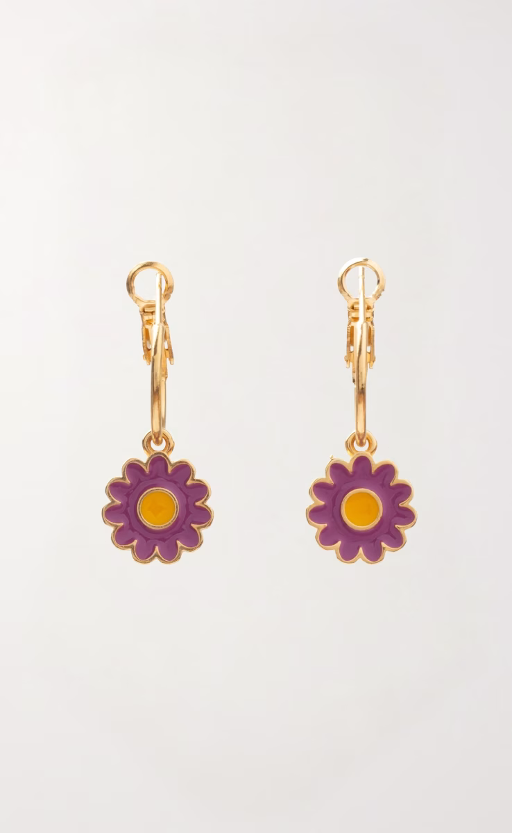 EARRINGS FLOWER DAISY