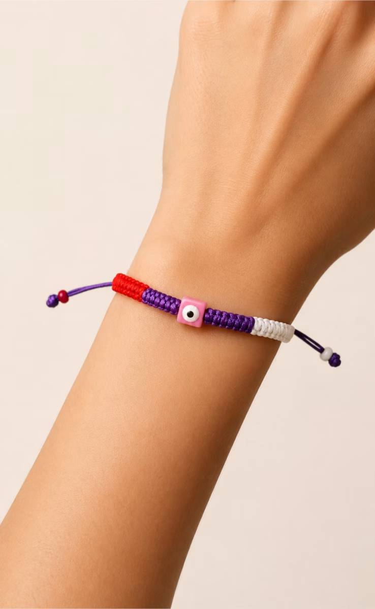 BRACELET CERAMIC CUBE EYE