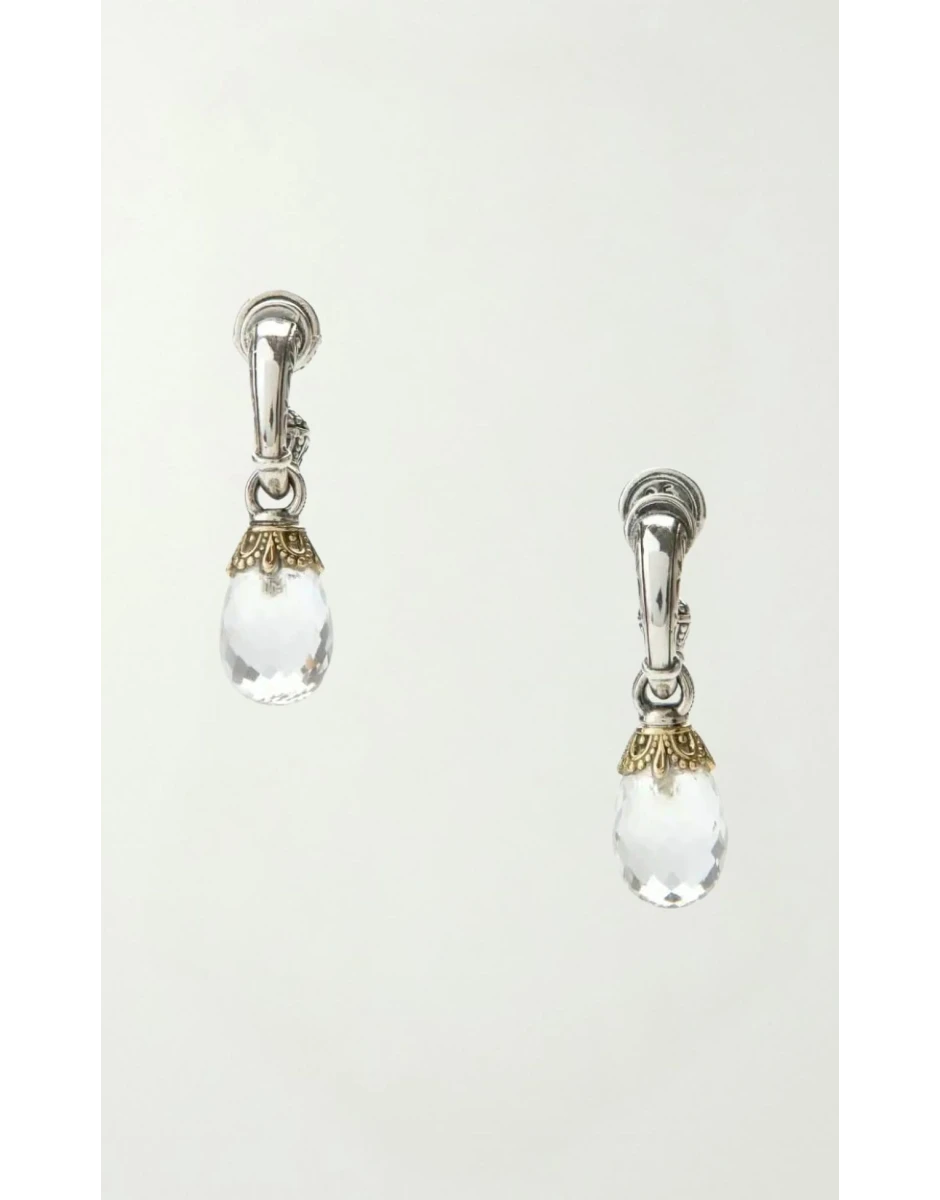 DROP EARRINGS WITH CRYSTALS