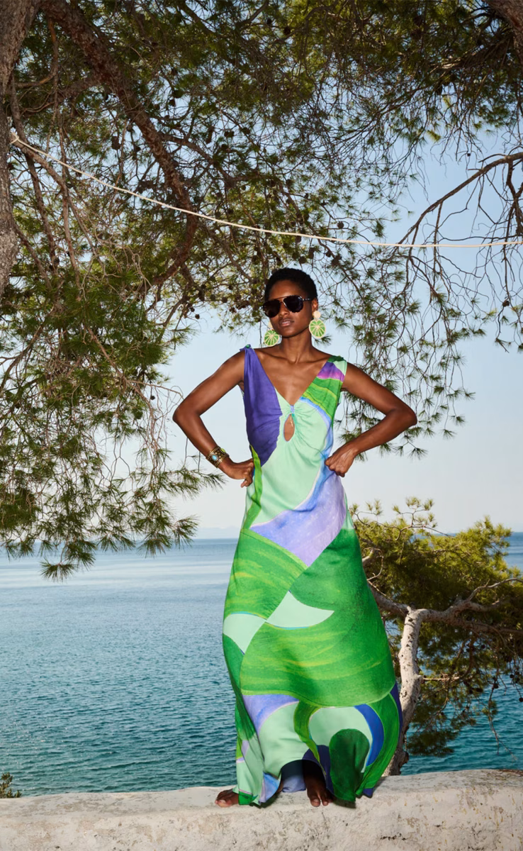 IANTHE SLEEVELESS MAXI DRESS VERAMAN