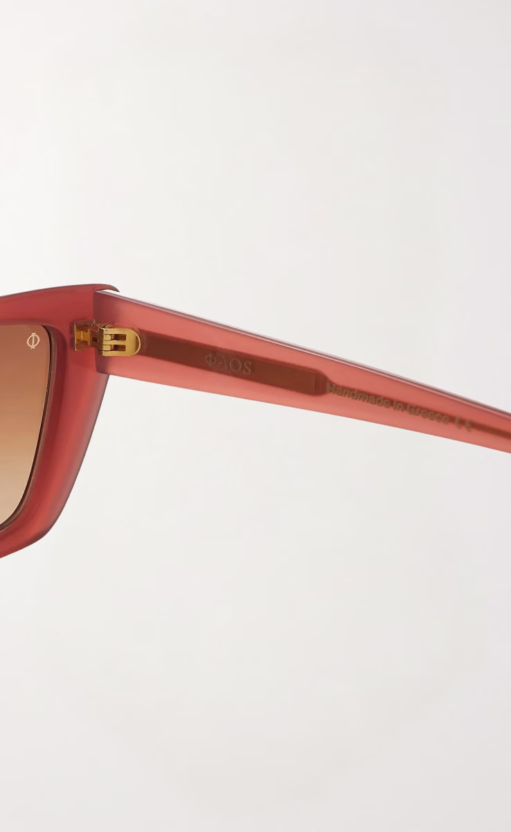 SUNGLASSES CORFU TERRACOTTA SUNSET BROWN LENSES