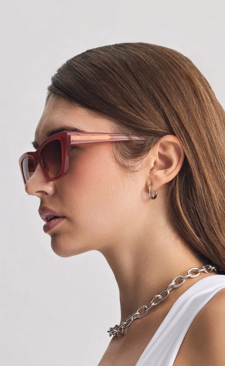 SUNGLASSES CORFU TERRACOTTA SUNSET BROWN LENSES
