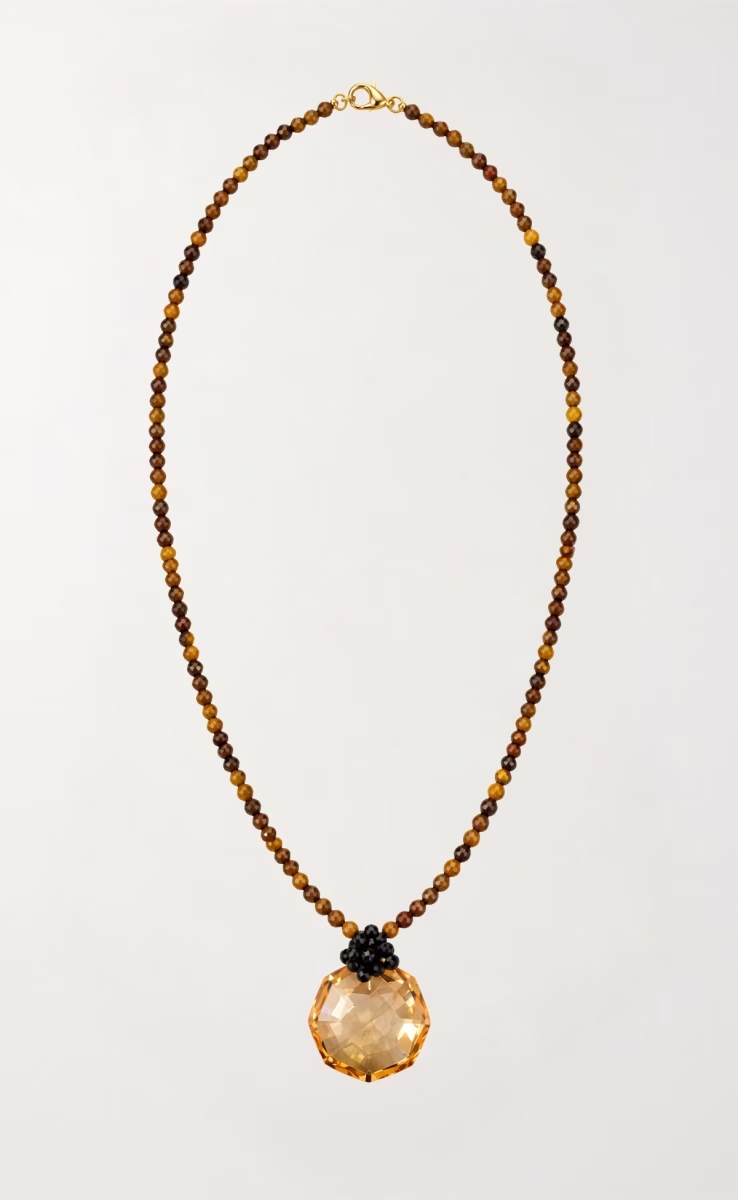 ΚΟΛΙΕ TIGER EYE ME SWAROVSKI