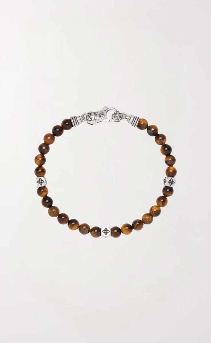 ΒΡΑΧΙΟΛΙ ΑΣΗΜΙ 925 ΜΕ TIGER EYE