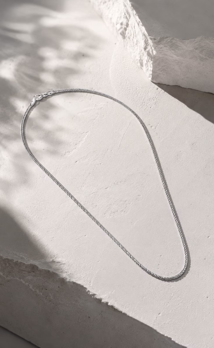 CHAIN NECKLACE STERLING SILVER 16''