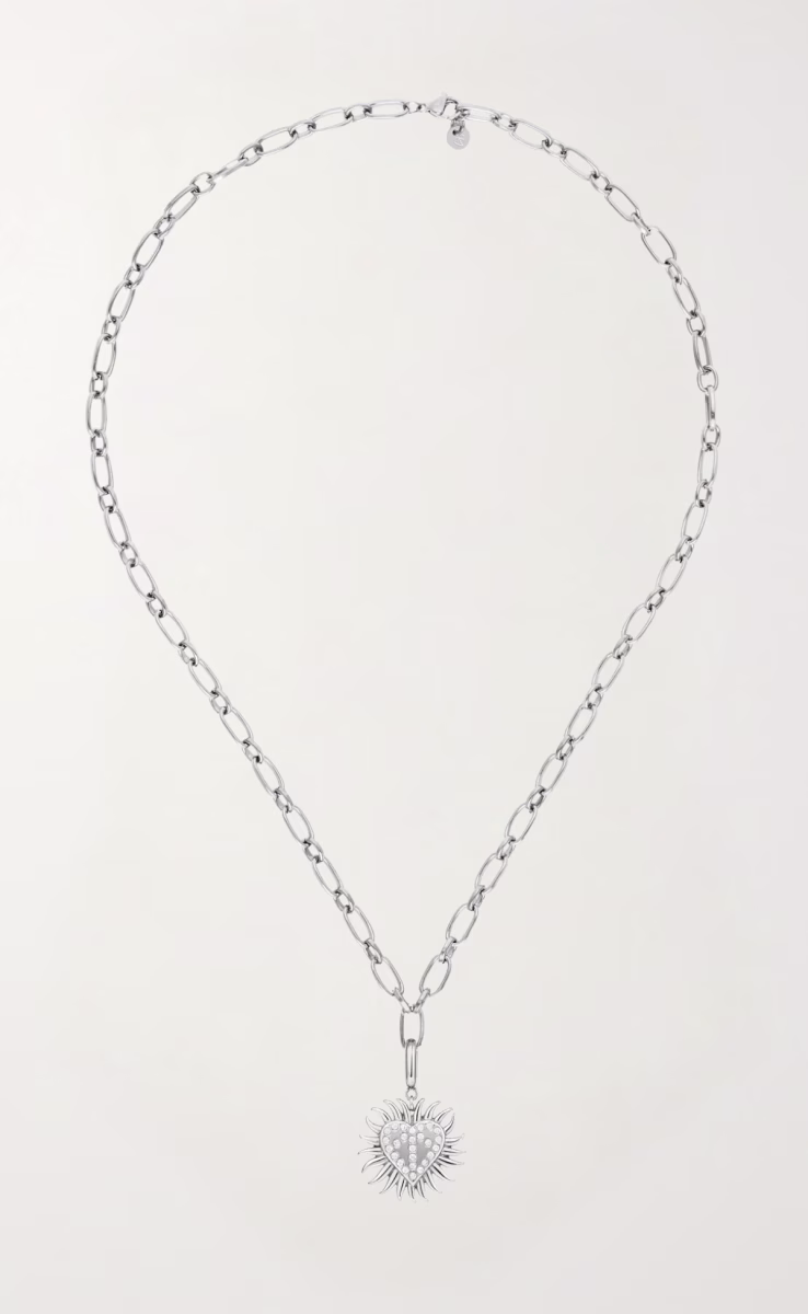 SUN LOVER NECKLACE SILVER