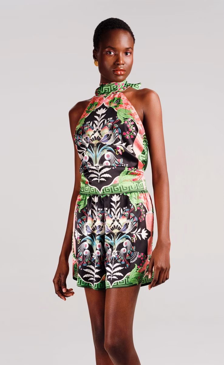 RAINFOREST SHORTS -SILKY