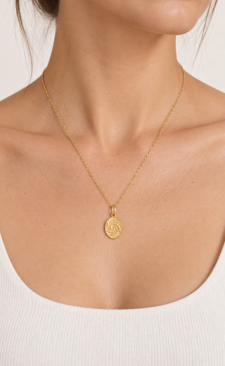 MILKY WAY MINI CHARM THIN CHAIN