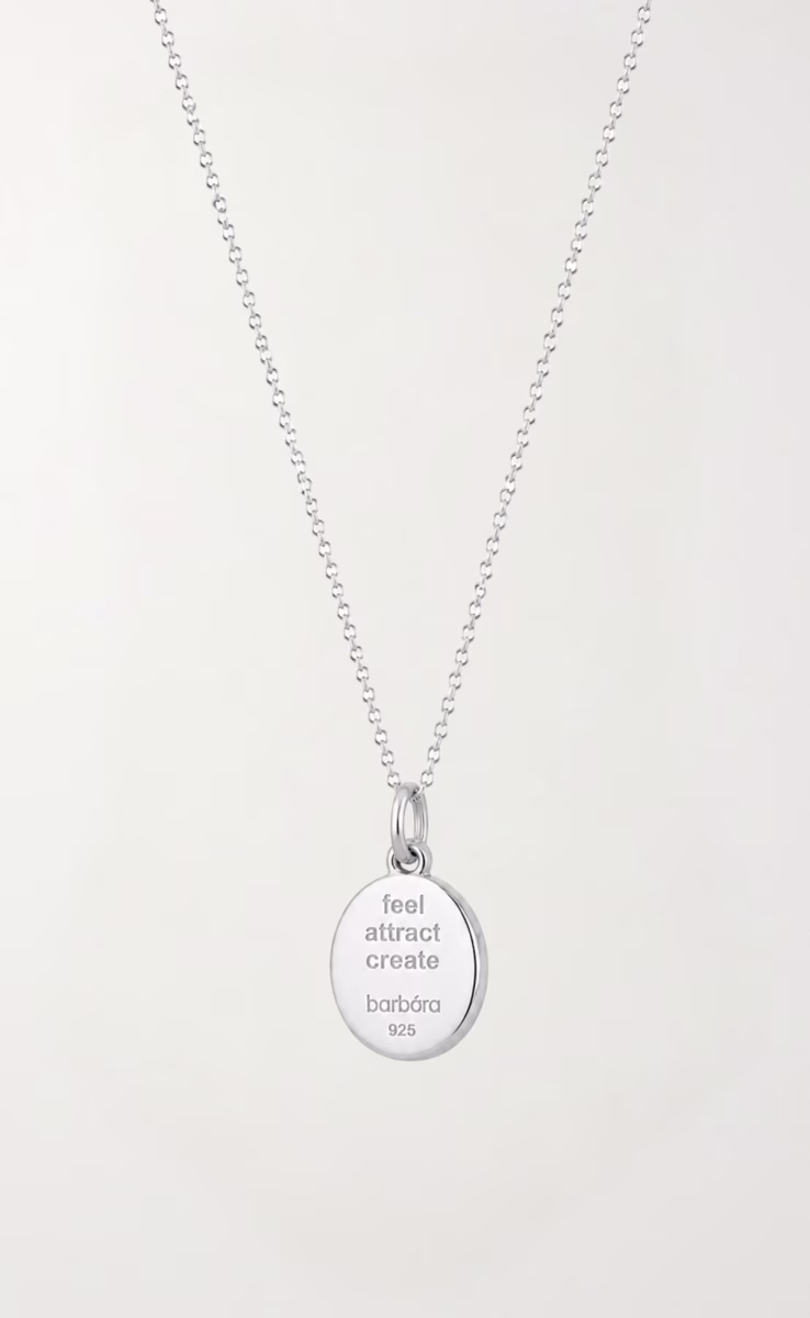 MILKY WAY MINI CHARM THIN CHAIN STERLING SILVER