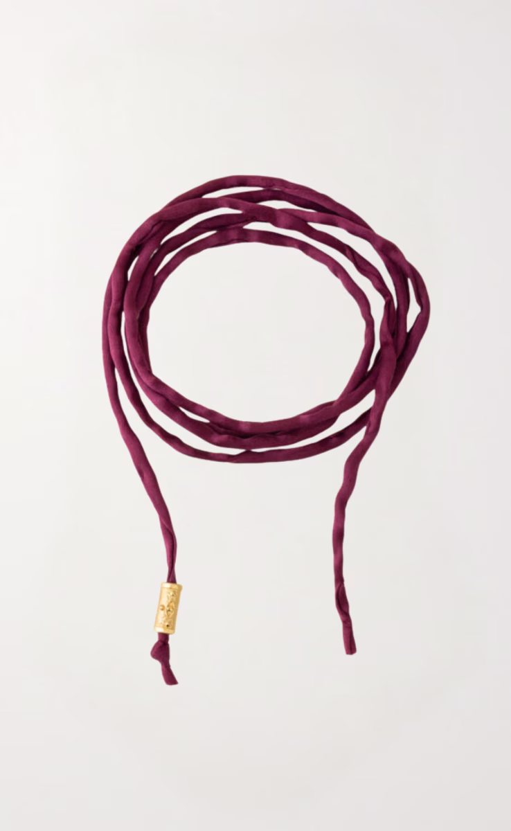ΚΟΛΙΕ/ΒΡΑΧΙΟΛΙ EYE CHARM BURGUNDY