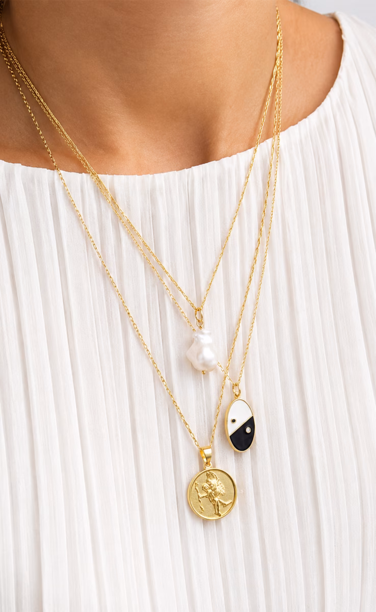 BIG EROS THIN CHAIN NECKLACE