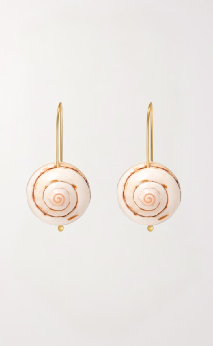 SNAIL SHELL EARRINGS