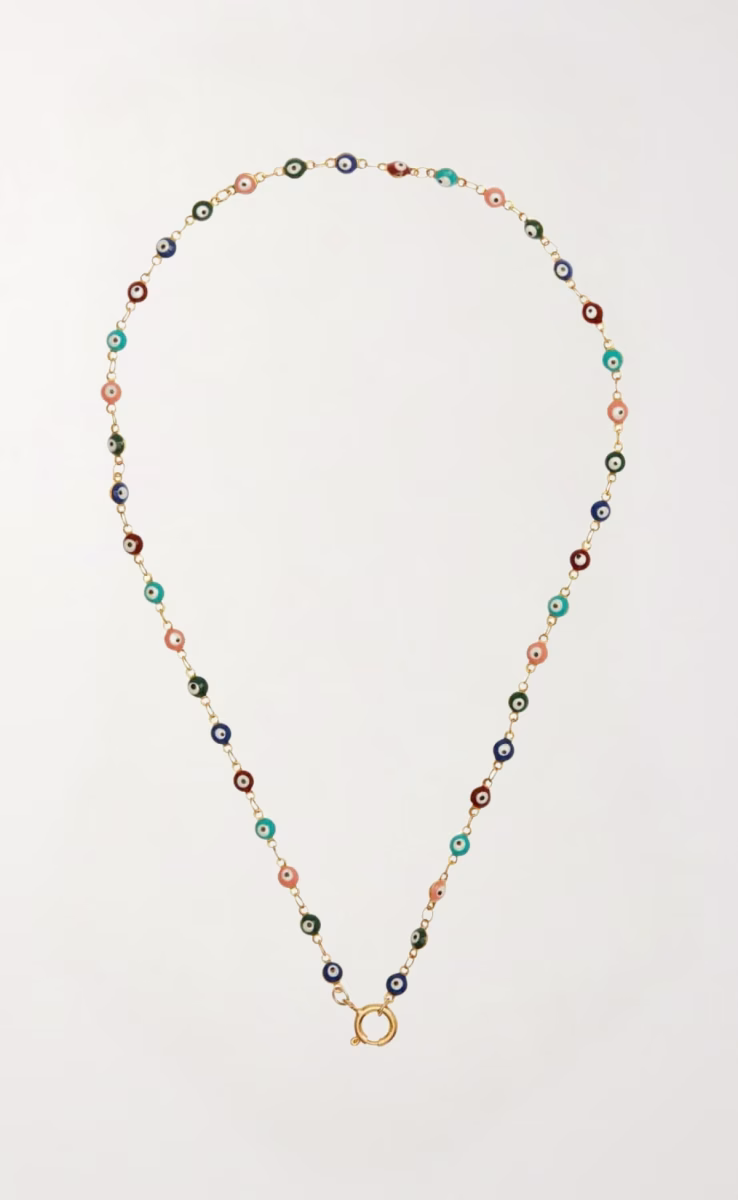 ΚΟΛΙΕ EVIL EYE BEADED