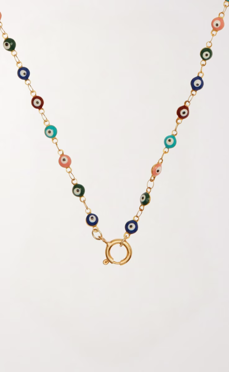 ΚΟΛΙΕ EVIL EYE BEADED