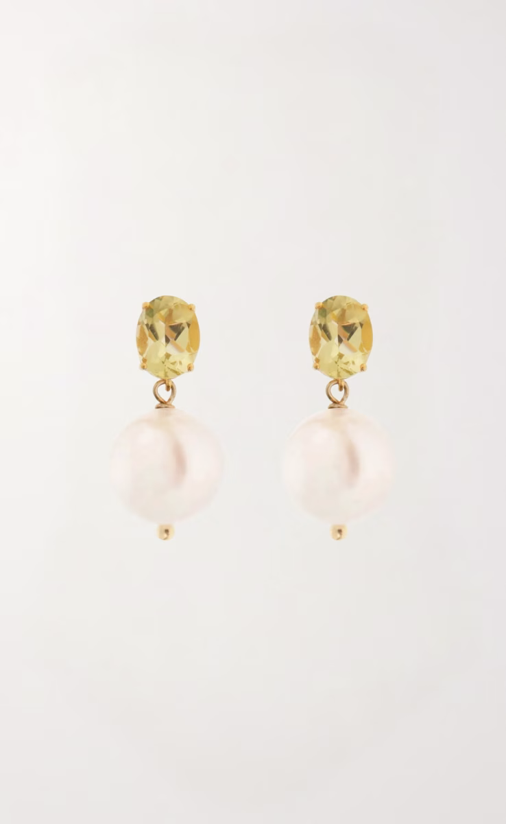 BUBBLE WHITE PEARL LEMON TOPAZ