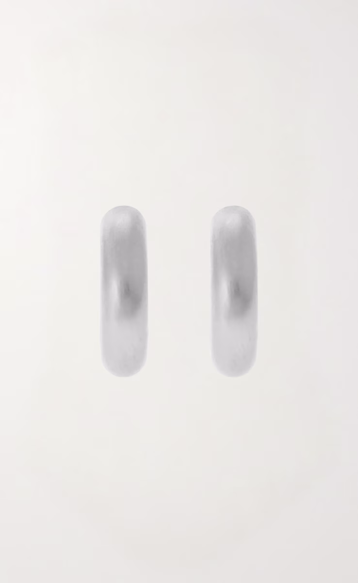 BUBBLE HOOPS SILVER